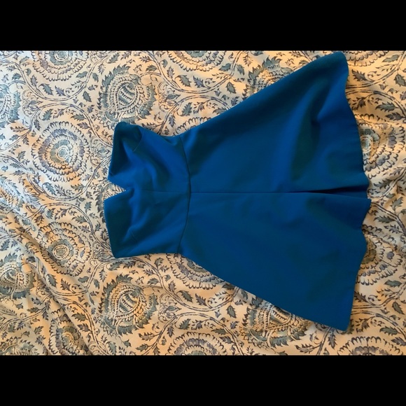 Likely Blue Strapless Dress - Picture 1 of 2